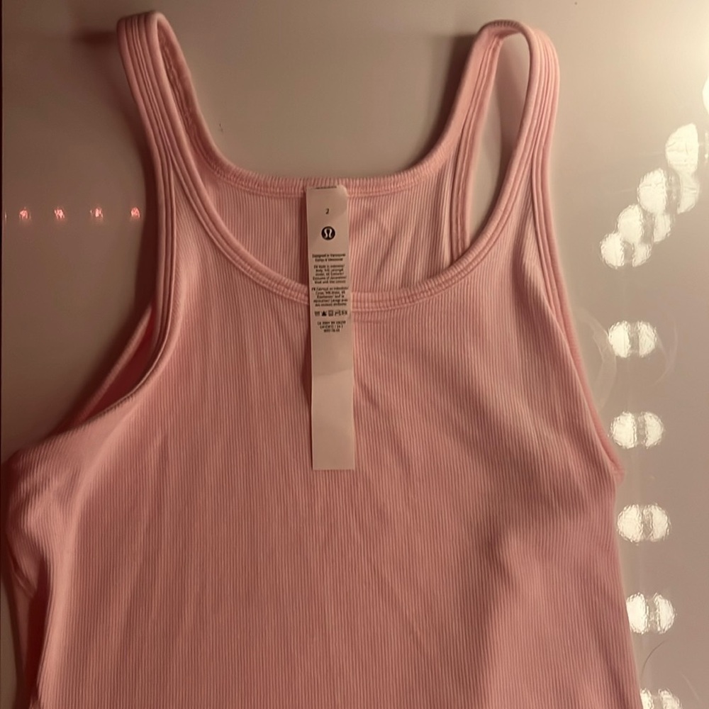 lululemon strawberry milkshake tank
